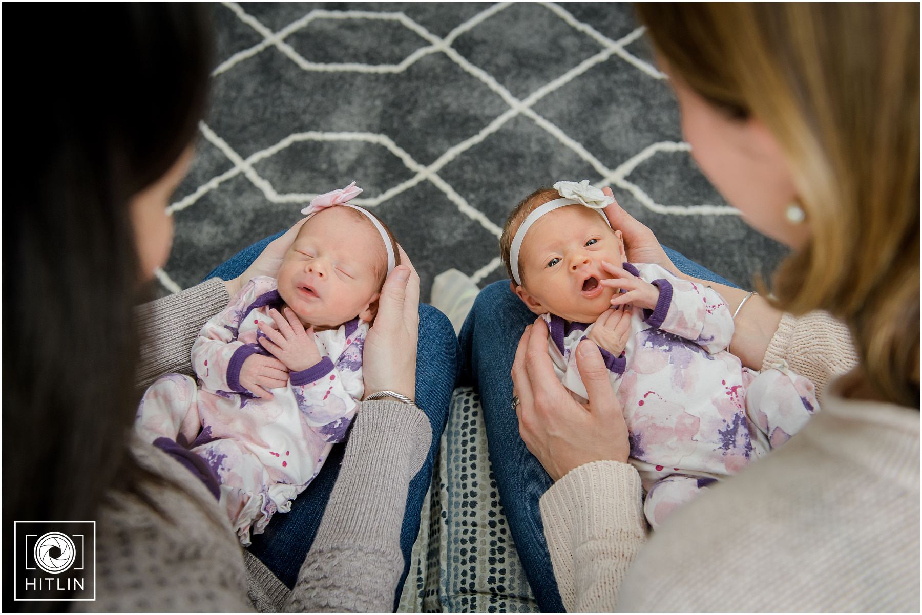 The Riegel Family Newborn Twins Session