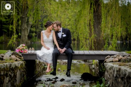 old daley on crooked lake wedding photo