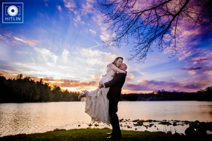 Old Daley on Crooked Lake Wedding Photo